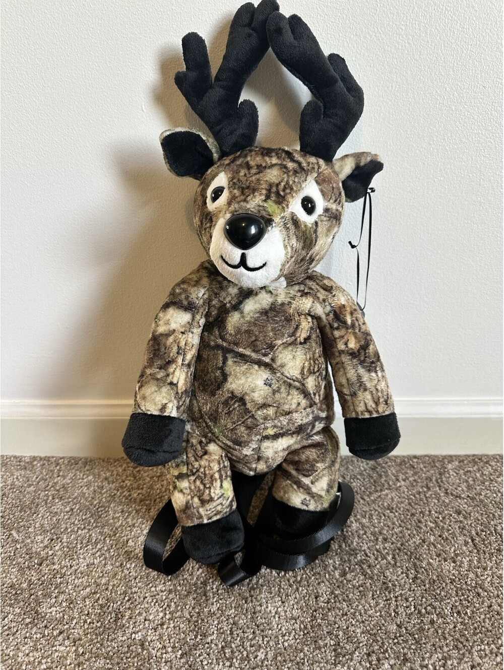 NEW Deer Camo Plush Backpack By Dolls Kill Animal Real Tree Camouflage NWT